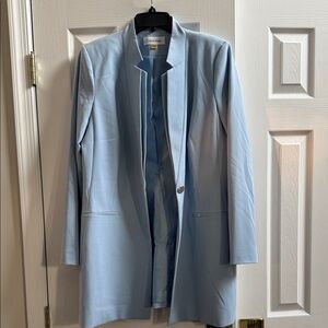 Calvin Klein Women's Light Blue Blazer